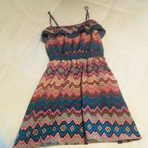 Tribal print dress